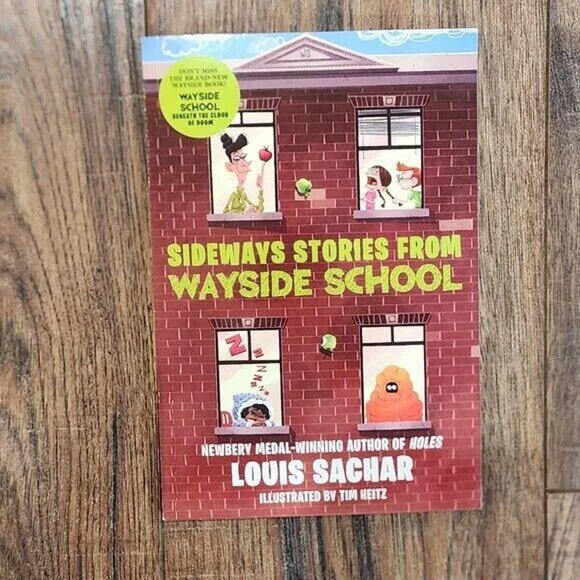 Sideways Stories from Wayside School Children's Fiction Paperback Novel Book - Picture 1 of 10